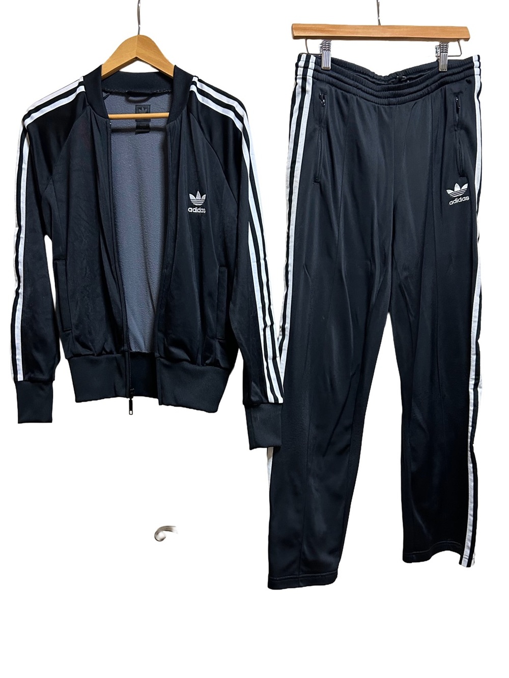 MINT Y2K 2005 Adidas Originals Firebird Tracksuit Jacket & Pants Set